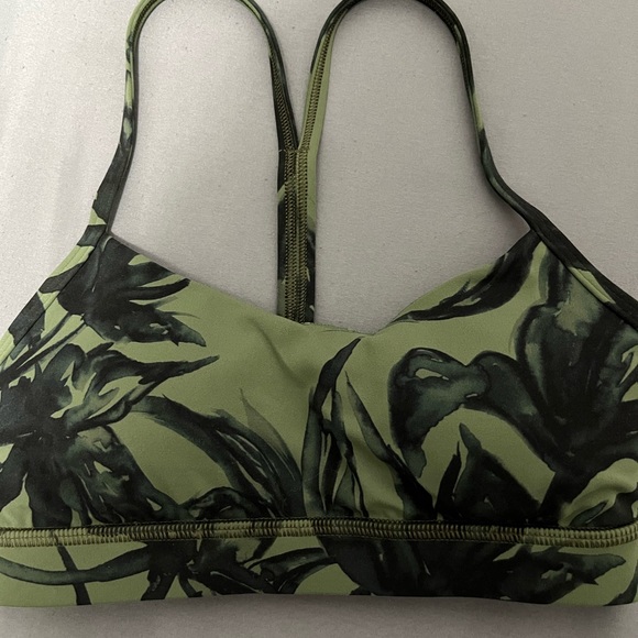 lululemon athletica Other - lululemon athletica Green and Black Sports Bra